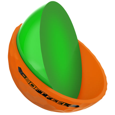 Srixon 2026 Soft Feel Golfbälle, Orange, Vorteilspack, 60 Stück - Golflaedchen.de