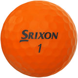 Srixon 2026 Soft Feel Golfbälle, Orange, Vorteilspack, 60 Stück