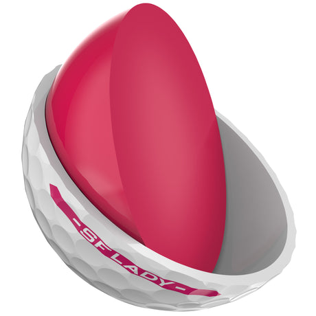 Srixon 2026 Soft Feel Damen Golfbälle, Weiß, Vorteilspack, 60 Stück - Golflaedchen.de