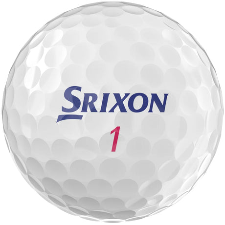 Srixon 2026 Soft Feel Damen Golfbälle, Weiß, Vorteilspack, 60 Stück - Golflaedchen.de