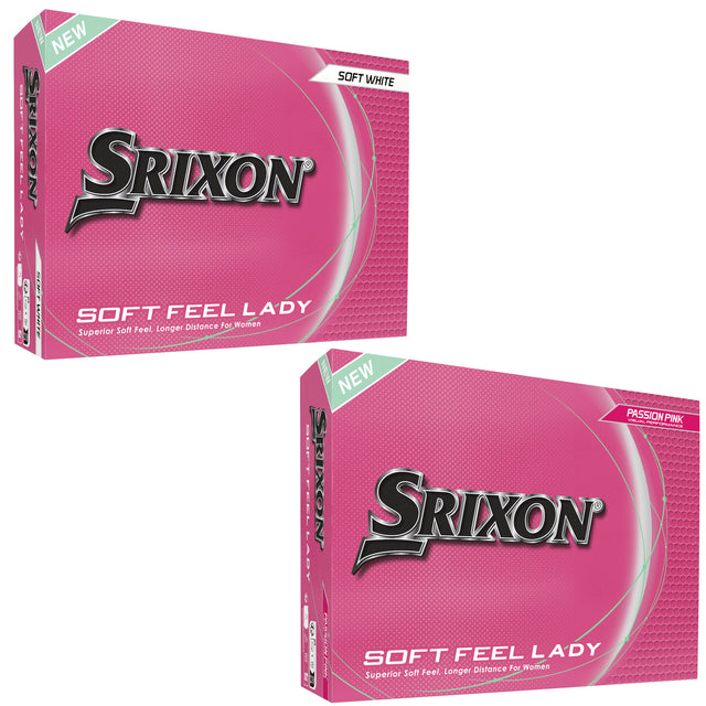 Srixon 2026 Soft Feel Damen Golfbälle, 12 Stück - Golflaedchen.de
