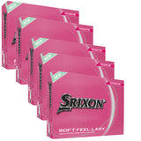 Srixon 2026 Soft Feel Damen Golfbälle, Pink, Vorteilspack, 60 Stück