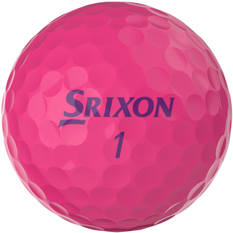 Srixon 2026 Soft Feel Damen Golfbälle, Pink, Vorteilspack, 60 Stück - Golflaedchen.de