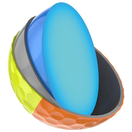 Srixon 2026 Q - Star Tour Divide Golfbälle, Multicolor, 12 Stück - Golflaedchen.de