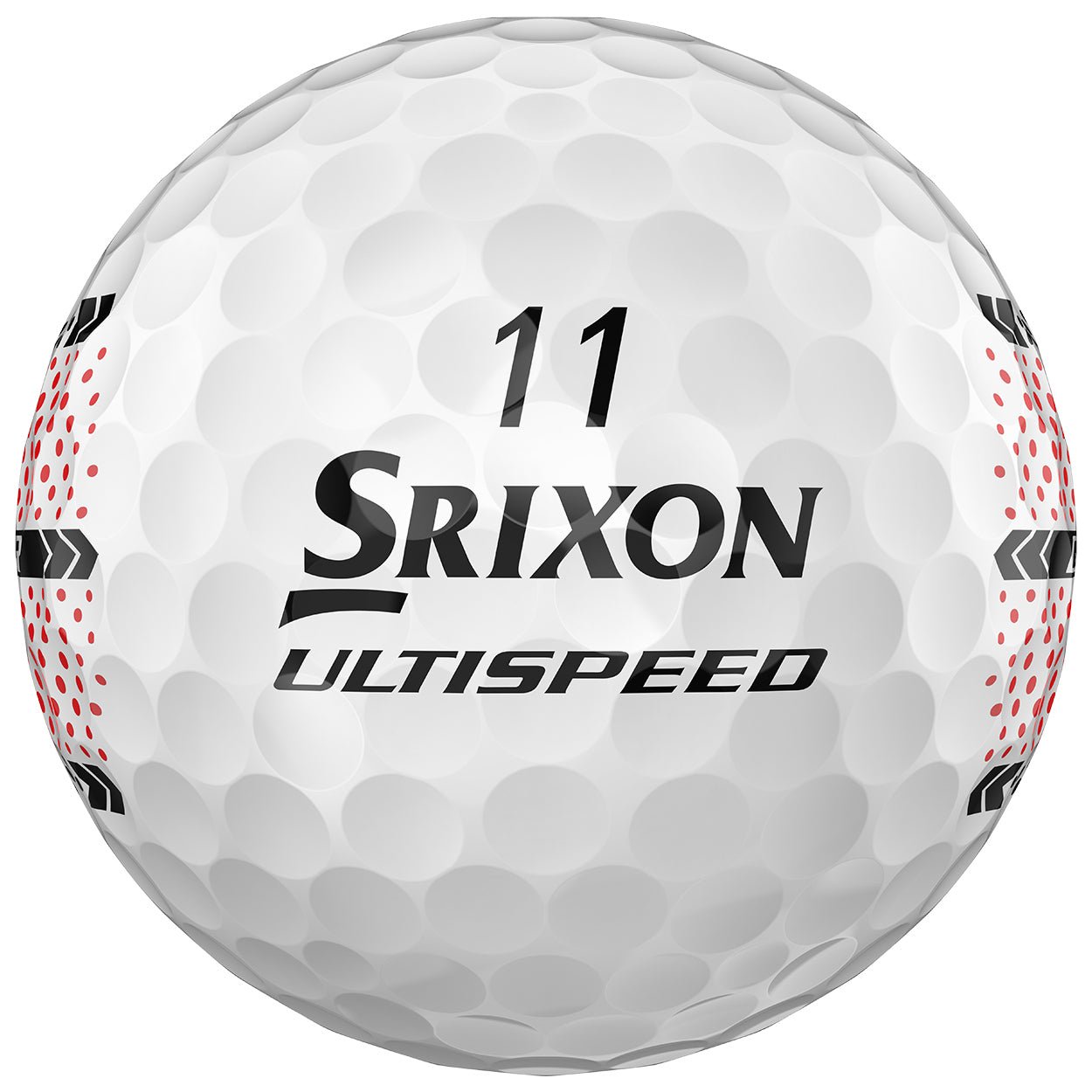 Srixon 2026 Q - Star UltiSpeed Trackline Golfbälle, Weiß, 12 Stück - Golflaedchen.de
