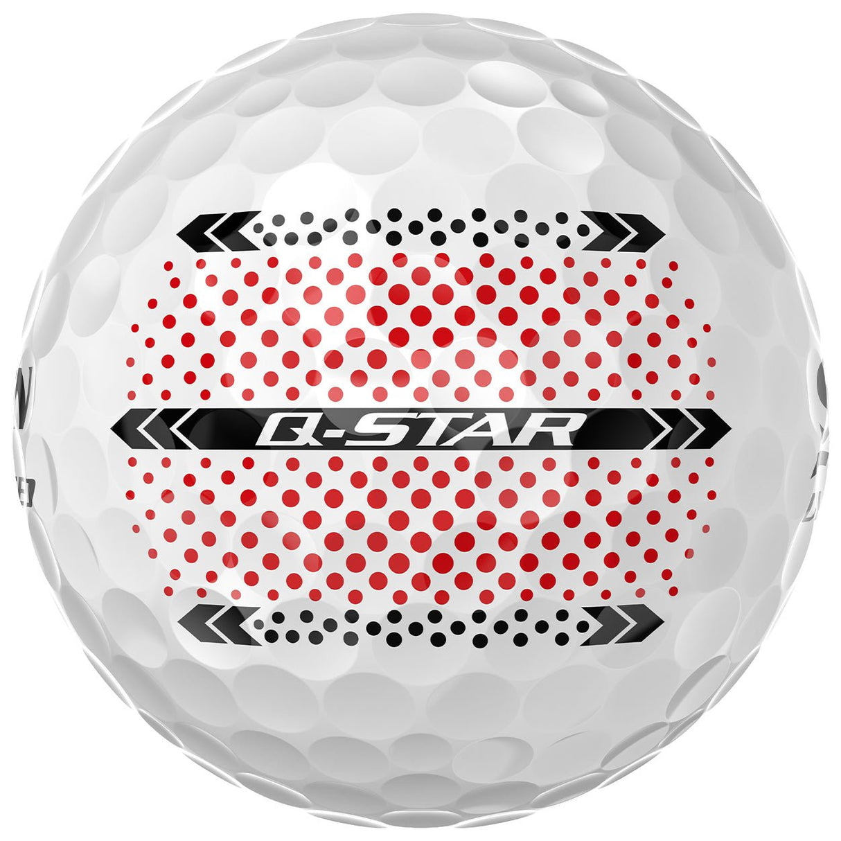 Srixon 2026 Q - Star UltiSpeed Trackline Golfbälle, Weiß, 12 Stück - Golflaedchen.de
