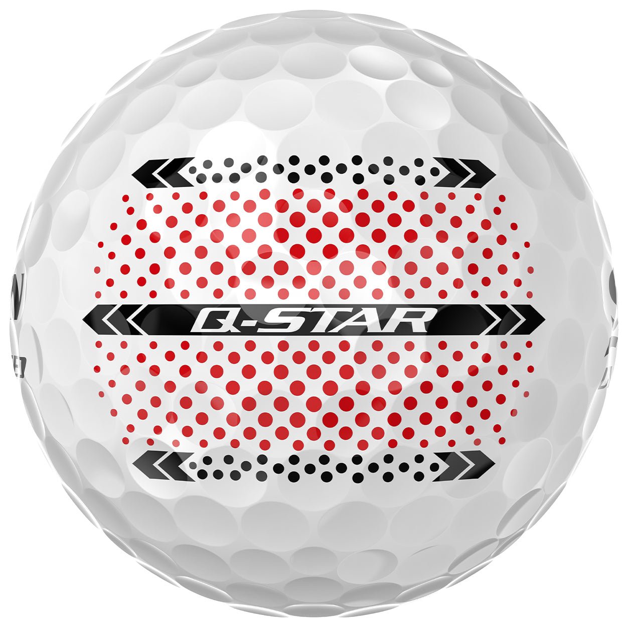 Srixon 2026 Q - Star UltiSpeed Trackline Golfbälle, Weiß, 12 Stück - Golflaedchen.de
