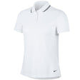 Nike Golf Victory Damen Polo, Weiß - Golflaedchen.de
