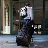 Sun Mountain Club Glider Meridian Travelcover / Golf Reisetasche, Schwarz / Grau / Rot - Golflaedchen.de