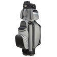 Bennington Select 360° Series Quiet Organizer 9 (QO 9) Waterproof Cartbag, Grau / Schwarz - Golflaedchen.de