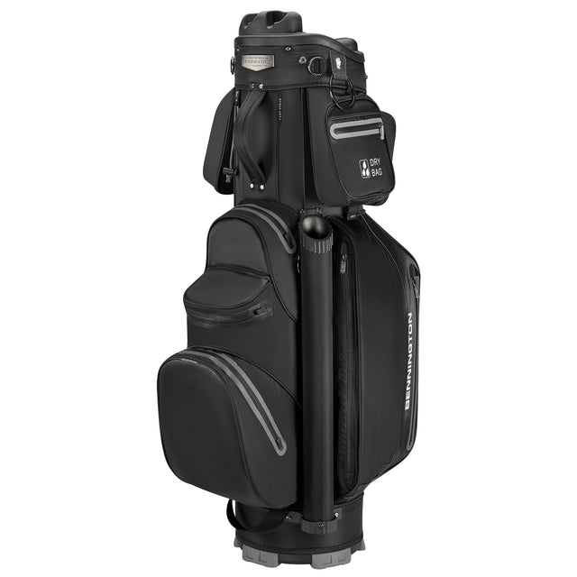Bennington Select 360° Series Quiet Organizer 9 (QO 9) Waterproof Cartbag, Schwarz, +2 Inch höher - Golflaedchen.de