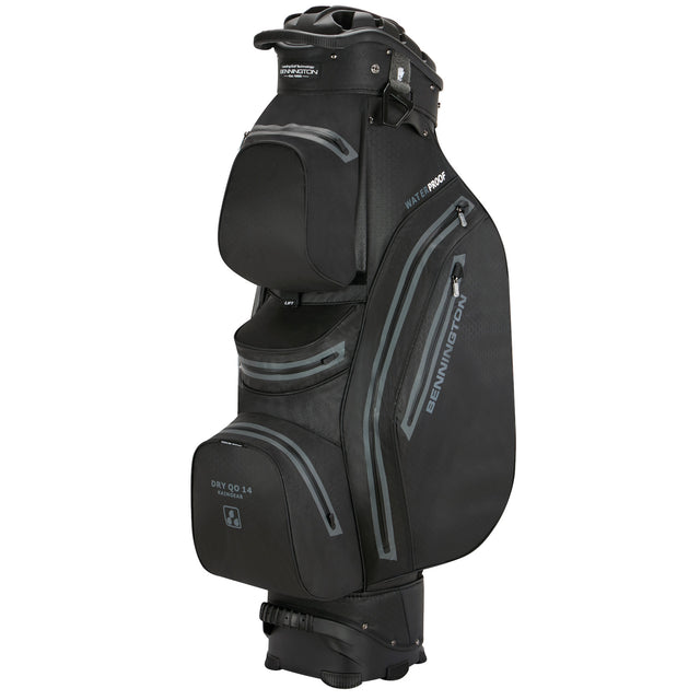 Bennington 2026 DRY Quiet Organizer 14 (QO 14) Waterproof Cartbag, Schwarz