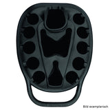 Bennington 2026 DRY Quiet Organizer 14 (QO 14) Waterproof Cartbag, Schwarz, +2 Inch höher