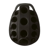 Bennington 2025 DRY IRO Quiet Organizer 14 (QO 14) Waterproof Cartbag, Black / White