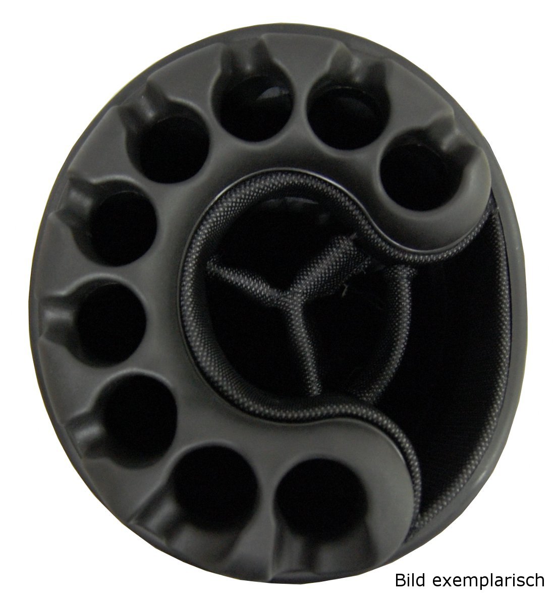 Bennington 2023 DRY Quiet Organizer 9 (QO 9) Waterproof Cartbag, Canon Grey / Red / Lime