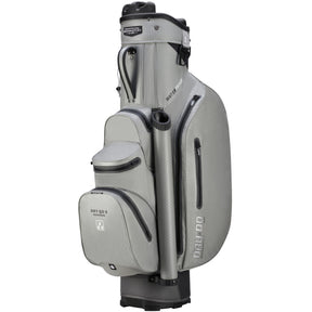 Bennington 2026 DRY Quiet Organizer 9 (QO 9) Waterproof Cartbag, Silver / Dark Grey