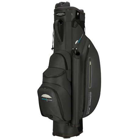 Bennington 2026 Quiet Organizer 9 (QO 9) Water Resistant Cartbag, Schwarz, +2 inch höher