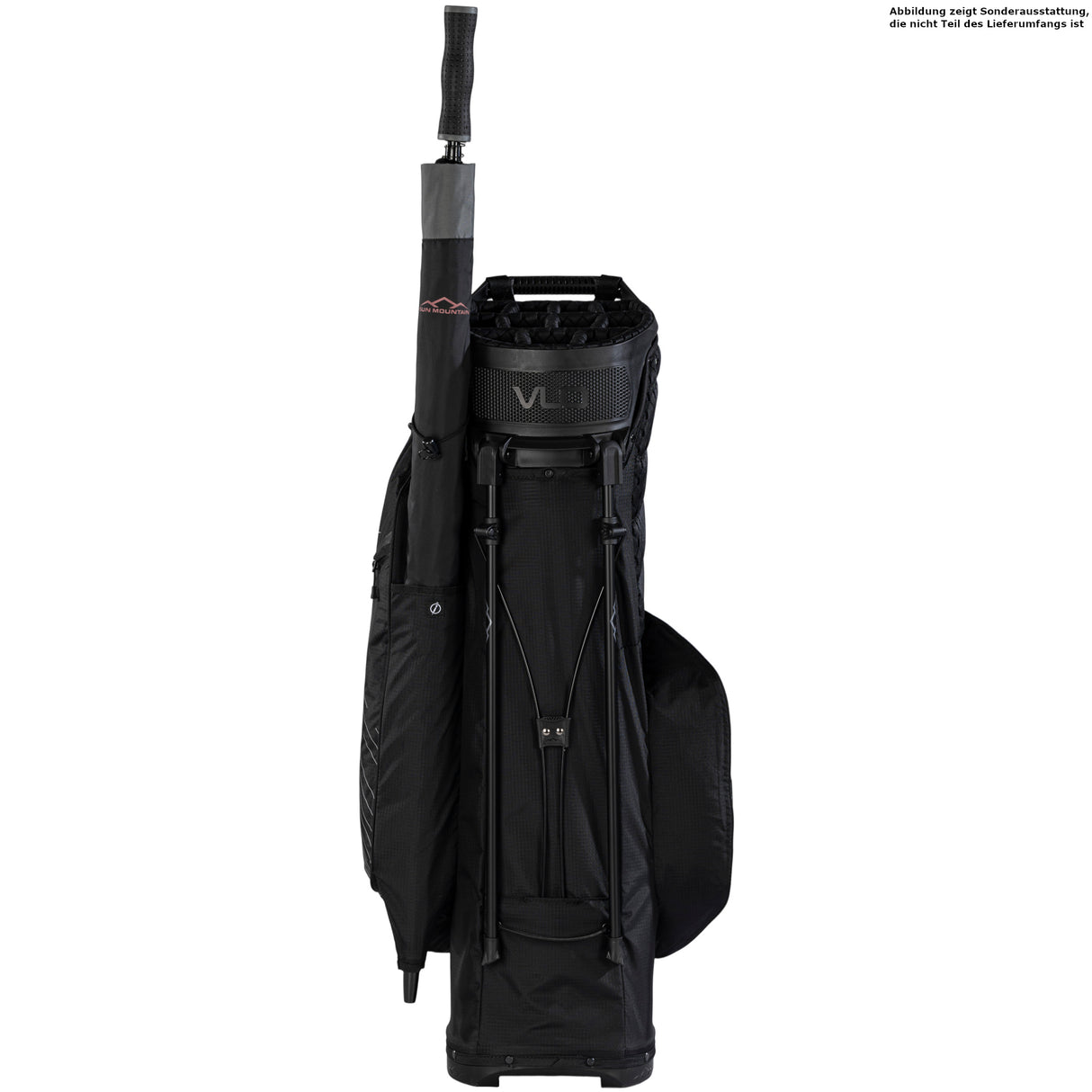 Sun Mountain 2026 H2NO 14 - Way Waterproof Hybrid Standbag, Black / Steel - Golflaedchen.de