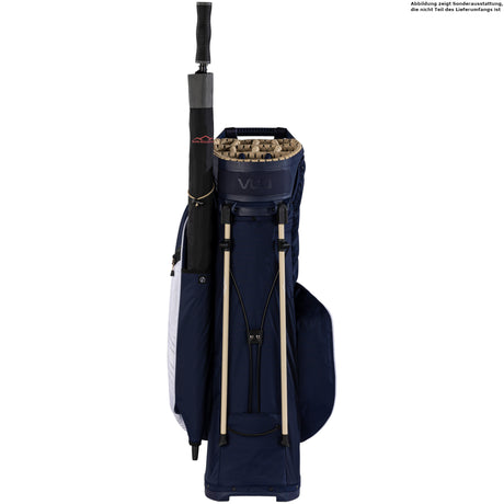 Sun Mountain 2026 H2NO 14 - Way Waterproof Hybrid Standbag, Navy / Gold / White - Golflaedchen.de