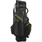 Rydz Gear Lucky Nine Silencer Cartbag, Schwarz / Grau / Grün - Golflaedchen.de