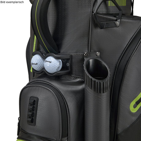 Rydz Gear Lucky Nine Silencer Cartbag, Blau / Navy / Orange - Golflaedchen.de