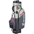 Rydz Gear Lucky Nine Silencer Damen Cartbag, Anthrazit / Grau / Pink - Golflaedchen.de