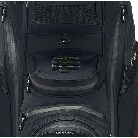 Rydz Gear Navigator QO14 Waterproof Cartbag, Schwarz, Oversize (+2 inch höher) - Golflaedchen.de
