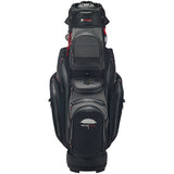 Rydz Gear Navigator QO14 Waterproof Cartbag, Schwarz / Grau / Rot