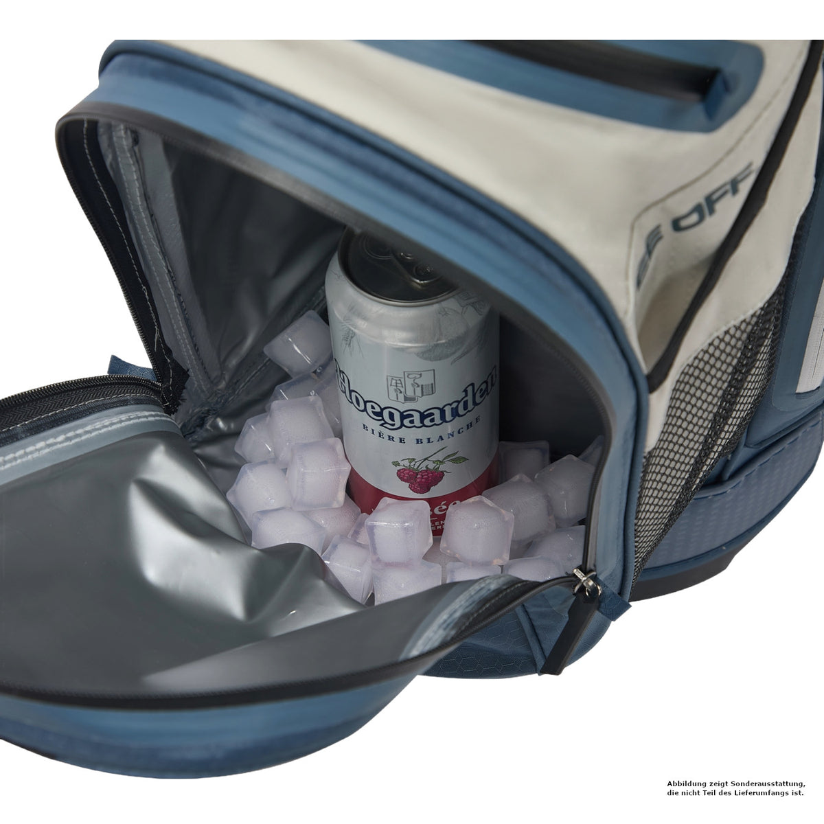Rydz Gear Navigator QO14 Waterproof Cartbag, Navy / Silbergrau