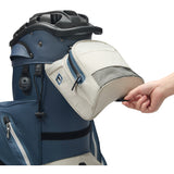 Rydz Gear Navigator QO14 Waterproof Cartbag, Navy / Silbergrau