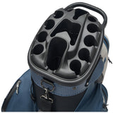 Rydz Gear Navigator QO14 Waterproof Cartbag, Navy / Silbergrau