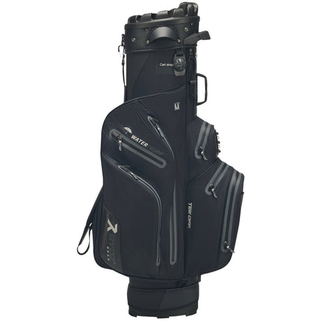 Rydz Skipper QO9 Waterproof Cartbag, Schwarz, Oversize (+2 inch höher) - Golflaedchen.de