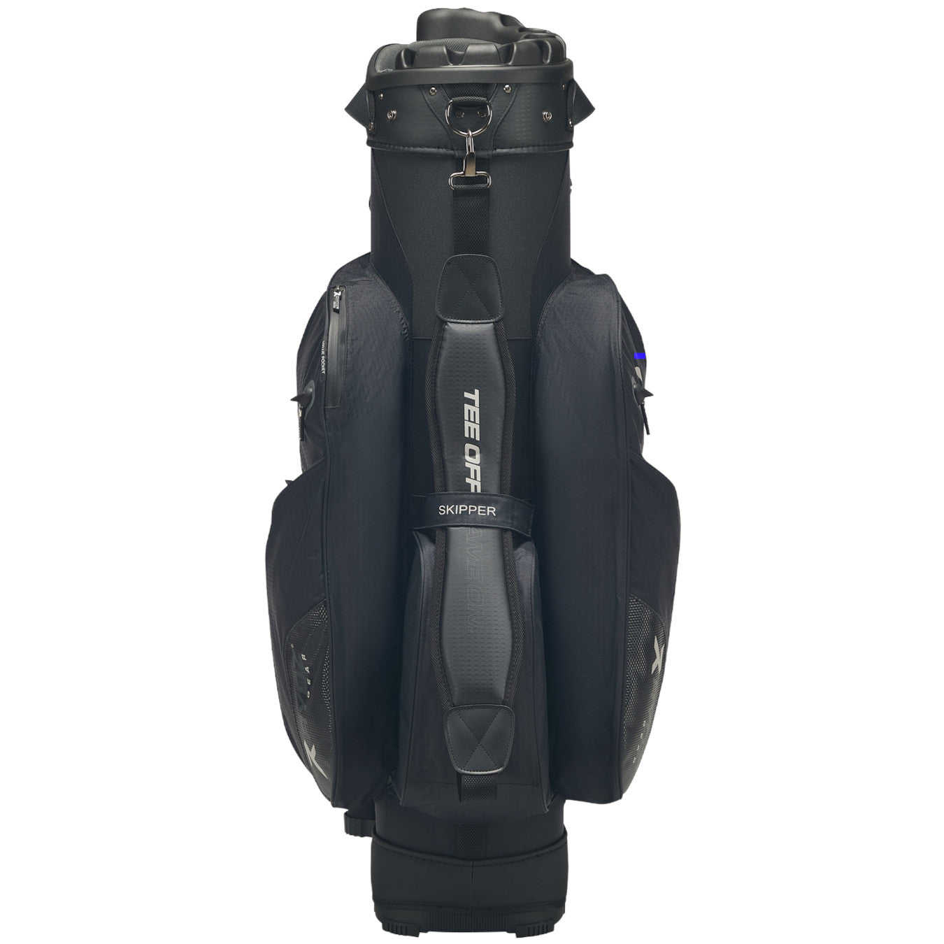 Rydz Skipper QO9 Waterproof Cartbag, Schwarz, Oversize (+2 inch höher)