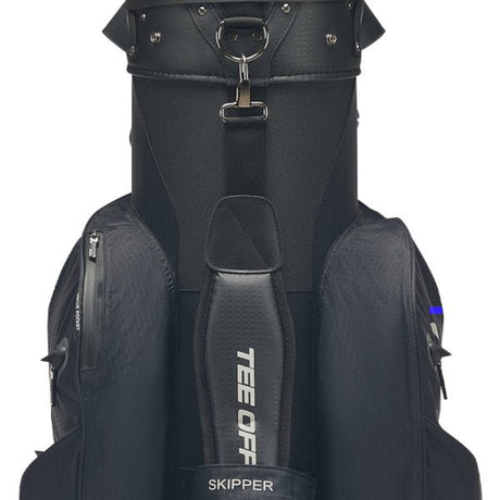 Rydz Skipper QO9 Waterproof Cartbag, Schwarz, Oversize (+2 inch höher) - Golflaedchen.de