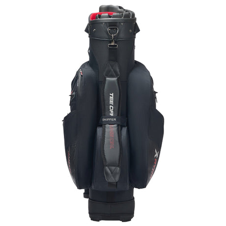 Rydz Skipper QO9 Waterproof Cartbag, Schwarz / Grau - Golflaedchen.de