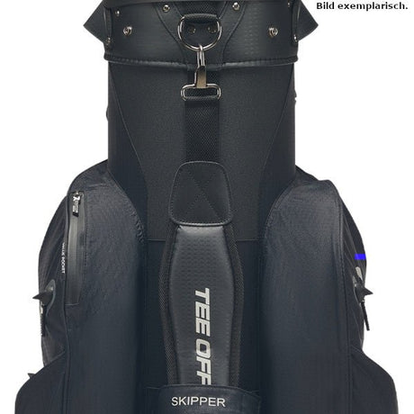 Rydz Skipper QO9 Waterproof Cartbag, Schwarz / Grau - Golflaedchen.de