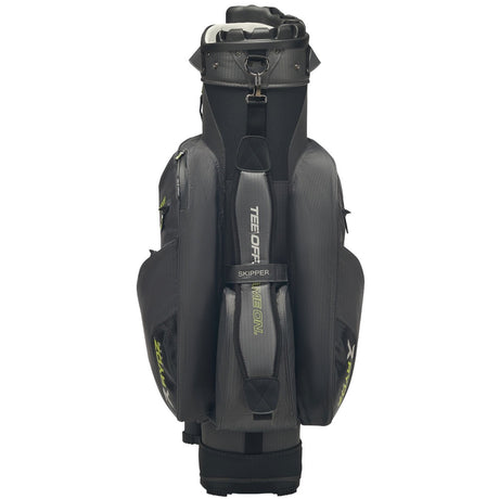 Rydz Skipper QO9 Waterproof Cartbag, Anthrazit / Grün - Golflaedchen.de