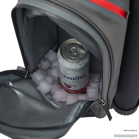 Rydz Skipper QO9 Waterproof Cartbag, Anthrazit / Grün - Golflaedchen.de