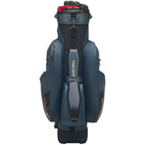 Rydz Skipper QO9 Waterproof Cartbag, Navy / Silbergrau / Rot