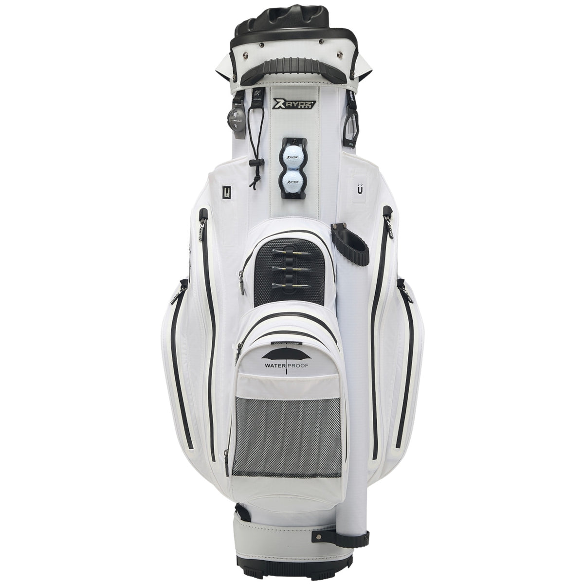 Rydz Skipper QO9 Waterproof Cartbag, Weiß