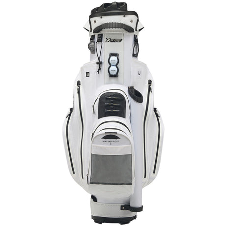 Rydz Skipper QO9 Waterproof Cartbag, Weiß - Golflaedchen.de