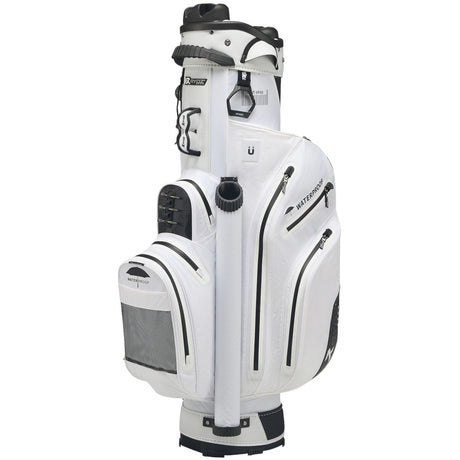 Rydz Skipper QO9 Waterproof Cartbag, Weiß - Golflaedchen.de