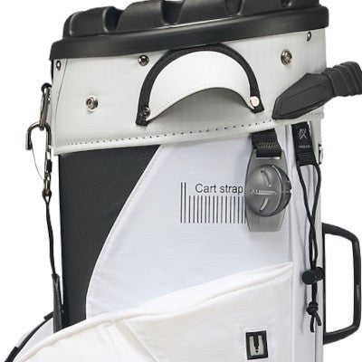Rydz Skipper QO9 Waterproof Cartbag, Weiß - Golflaedchen.de