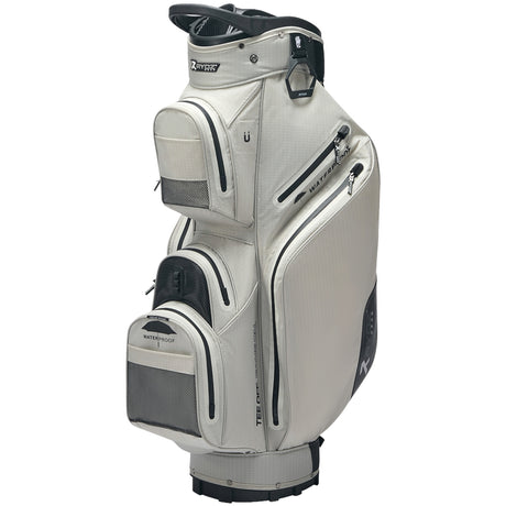 Rydz Clip Waterproof Cartbag, Silbergrau - Golflaedchen.de