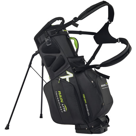 Rydz Gear JetPack Rain Lite Standbag, Schwarz / Grün - Golflaedchen.de