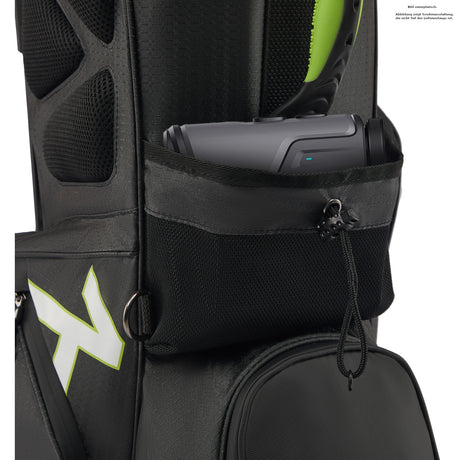 Rydz Gear JetPack Rain Lite Standbag, Silbergrau / Schwarz / Orange - Golflaedchen.de