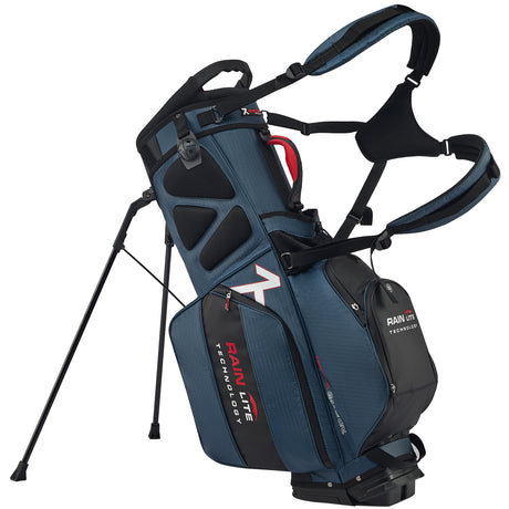 Rydz Gear JetPack Rain Lite Standbag, Navy / Schwarz / Rot - Golflaedchen.de