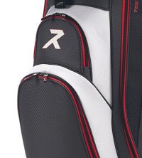 Rydz Gear Speedy B. QO14 Cartbag, Anthrazit / Weiß / Rot - Golflaedchen.de