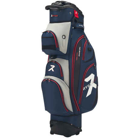 Rydz Gear Speedy B. QO14 Cartbag, Navy / Silbergrau / Rot - Golflaedchen.de