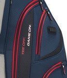 Rydz Gear Speedy B. QO14 Cartbag, Navy / Silbergrau / Rot - Golflaedchen.de